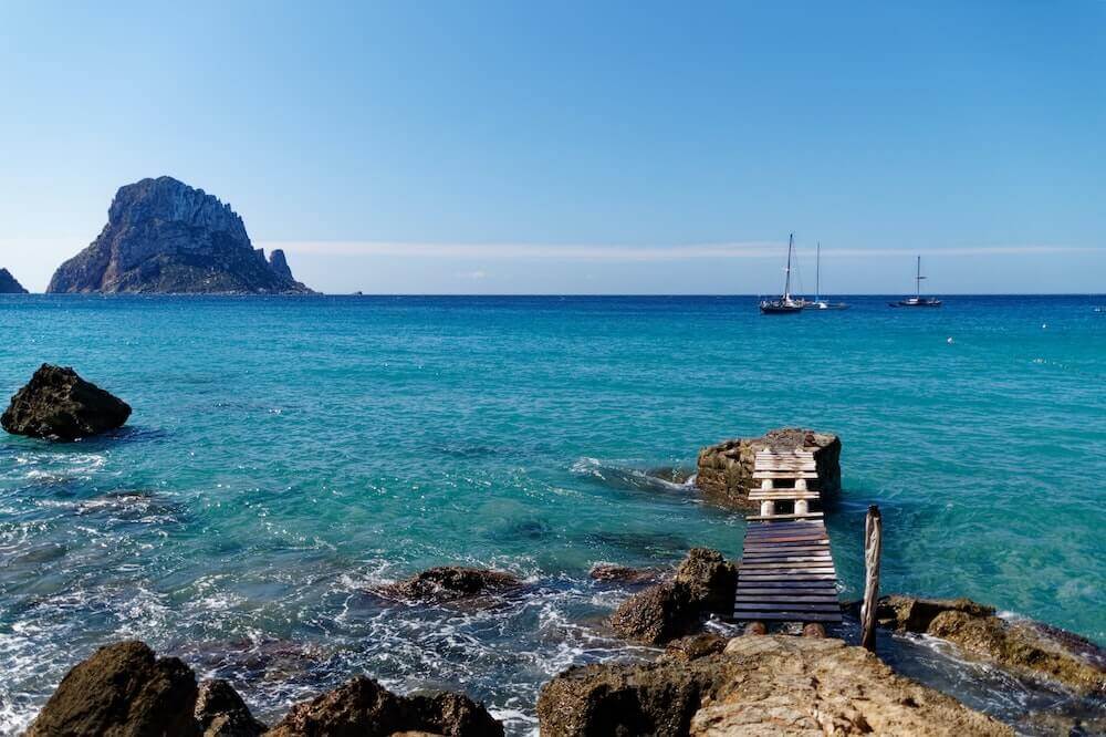 The view from Fish Shack Ibiza The view from Fish Shack Ibiza
